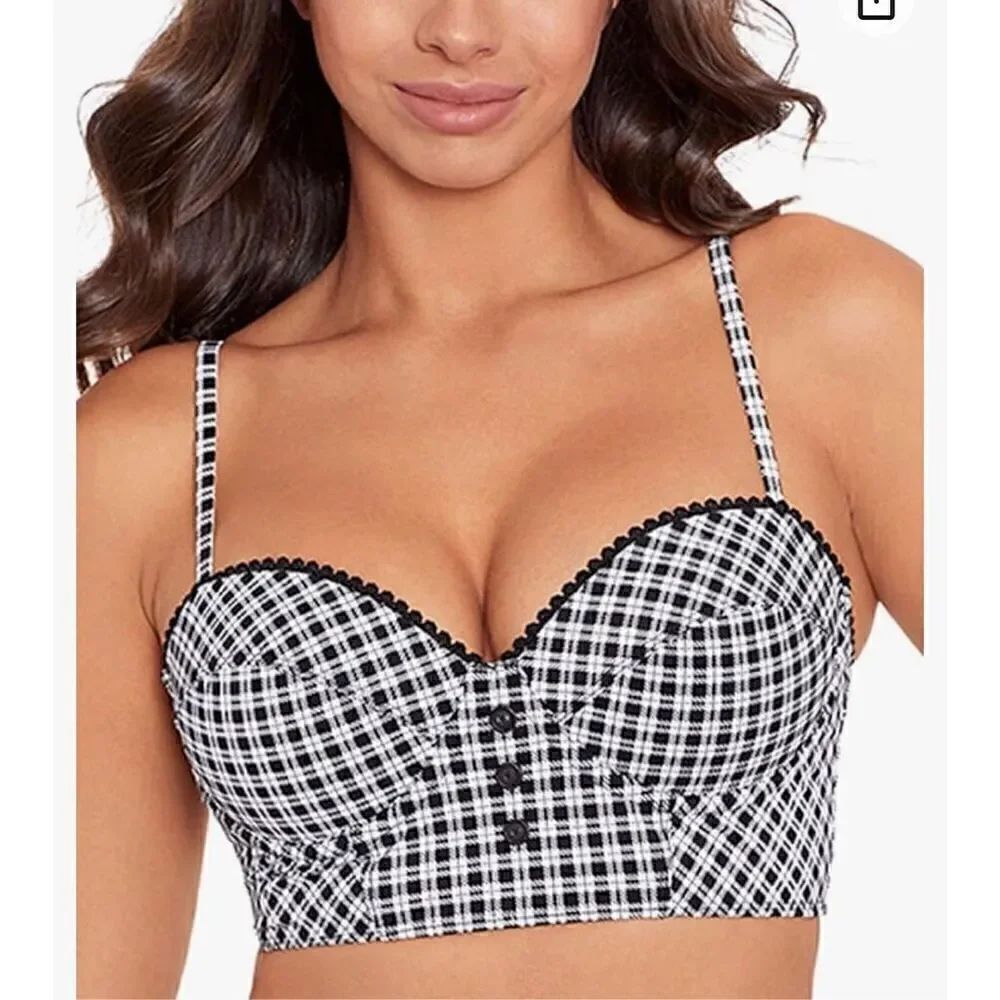 Skinny Dippers Crushin Delish Underwire Adjustable Strap Bikini Top